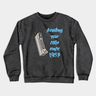 80s/90s Mobile Cell Phone Crewneck Sweatshirt